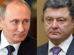 Путин призвал Порошенко провести прямые переговоры с боевиками ДНР и ЛНР