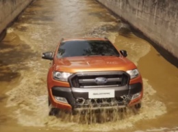 Ford показал, на что способен новый пикап Ranger (видео)
