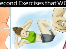 Эти 4 простых упражнения будут уменьшать ваш живот быстрее, чем все остальные