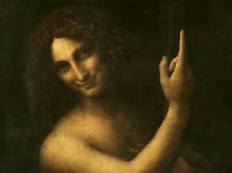 Ученые обнаружили на картине Леонардо "Иоанн Креститель" космического пришельца (ФОТО)