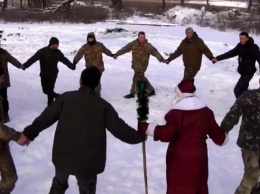 Кропивницкие спецназовцы поздравили украинцев с Новым годом (видео)