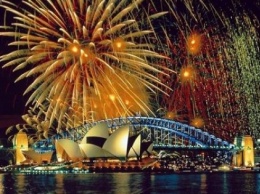 В Австралии Новый год наступил под один из самых больших в мире фейерверков?
