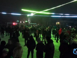 Новогодняя ночная дискотека в Геническе