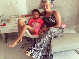 Волочкова выставила фото дочери в Instagram