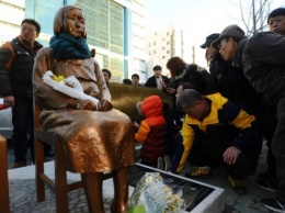 Скульптура "женщины для утешения" вызвала дипломатический скандал