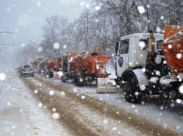 Одессу охватила снежная стихия (Фото)