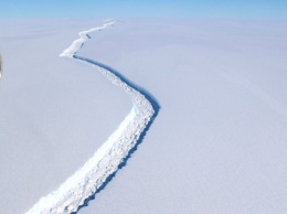 От шельфа Ларсена откололся гигантский айсберг