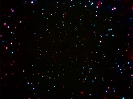 В NASA создали изображение почти полностью состоящее из черных дыр