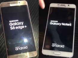 Фотографии Samsung Galaxy Note 5 и Galaxy S6 Edge Plus