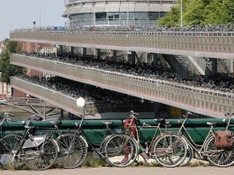 В Нидерландах построят самую большую в мире парковку для велосипедов