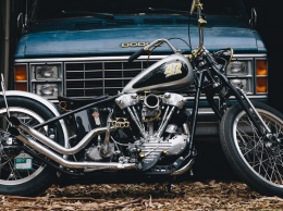 Кастом-байк Harley-Davidson FL Knucklehead от мастерской Robs-47
