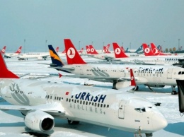 С 7 января самолеты авиакомпании «Turkish airlines» не садятся в Херсоне