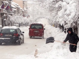На Молдову вновь надвигаются аномальные снегопады