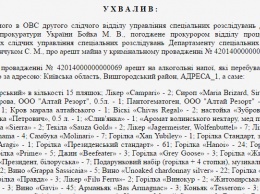 Суд арестовал весь алкоголь из резиденции Януковича