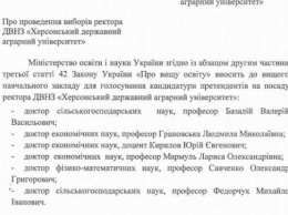 Кто станет ректором аграрного университета?