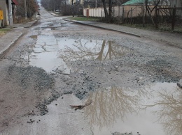 Разрушенные снегом дороги в Симферополе залатают временно - до весны