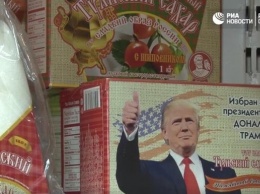 В России выпустили сахар с изображением Трампа