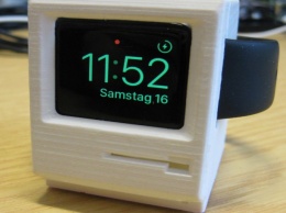 Док-станцию для Apple Watch сделали в виде Macintosh