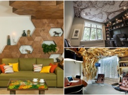 12 впечатляющих идей для оформления потолка, которые сделают его украшением интерьера