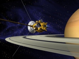 "Кассини" сфотографировал спутник Сатурна Тефии