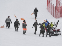 В Швейцарии из-за снега отменили скоростной спуск на Кубке мира