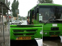 "Югтранс" выпускает на рейс два автобуса с одним номером