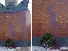 В Австрии вандалы облили краской памятник советским воинам-освободителям