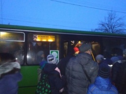 25-й маршрут в Чернигове. После реформы пассажиры не помещаются в салоне