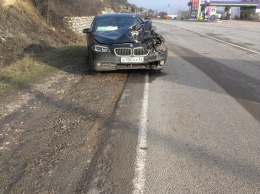 Под Севастополем столкнулись два BMW и Lexus