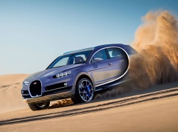 Внедорожник Bugatti обещает покорить сердца толстосумов