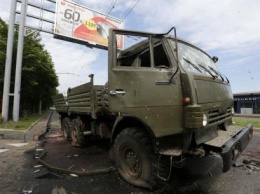 Пограничники задержали российского военного с КАМАЗом боеприпасов