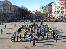 В Мариуполе создали необычный трезубец