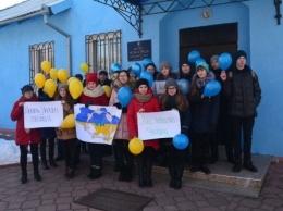 Арцизские школьники поддержали Всеукраинскую акцию «Обними Украину»