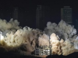 Мегавзрыв в Китае снес 19 зданий