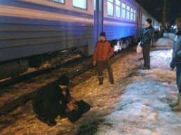 В Киеве поезд сбил мужчину в наушниках (ФОТО)