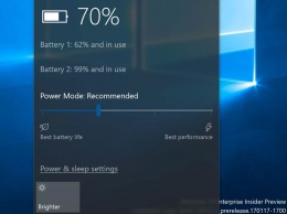 Windows 10 Creators Update поможет экономить заряд батареи мобильных ПК