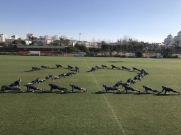 "Днепр" присоединился к 22 Pushup Challenge (ВИДЕО)