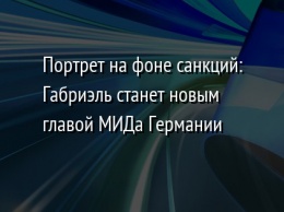 Портрет на фоне санкций: Габриэль станет новым главой МИДа Германии