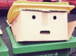 Приключения Дональда Контейнера: соцсети смеются над мусорным баком, похожим на президента США