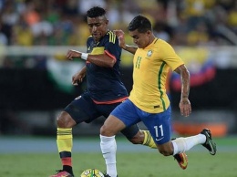 Дуду принес Бразилии победу над Колумбией в матче памяти Шапекоэнсе