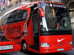 «Шахтер» ездил по Киеву и Львову на автобусе с русскими номерами