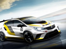 Opel представил изображения гоночной модификации Astra нового поколения