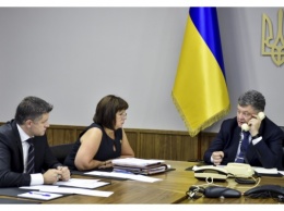 Порошенко обсудил с Лагард перспективы сотрудничества Украины с МВФ