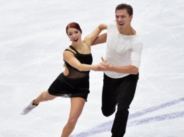 Боброва и Соловьев занимают второе место после короткой программы в танцах на льду на ЧЕ