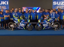Презентация Suzuki Ecstar MotoGP - видео: новые цвета Suzuki GSX-RR