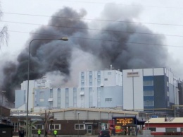 В Финляндии на химическом заводе произошел крупный пожар