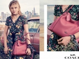 Хлоя Морец снялась в весенне-летней рекламной кампании Coach 2017