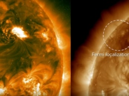 NASA показало удивительное явление на скрытой стороне Солнца