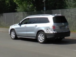 Внедорожник Mercedes GLS показали на видео (ВИДЕО)