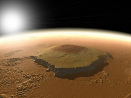 Астрономы нашли на Марсе древний вулкан